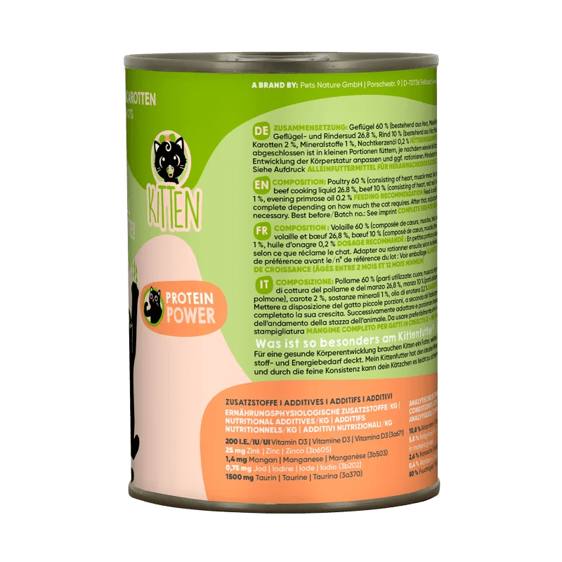 Lucky Lou® Lifestage Kitten Geflügel & Rind - PawschowNassfutter