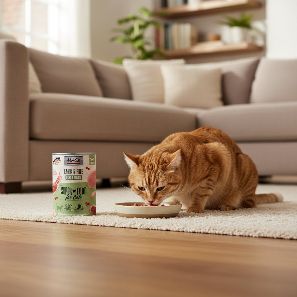 Mac’s Katzenfutter – Lamm & Pute (getreidefrei) - PawschowNassfutter400g