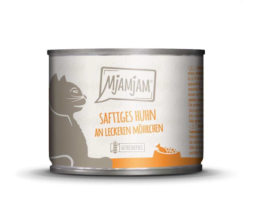 MjAMjAM - saftiges Huhn an leckeren Möhrchen - Pawschow Nassfutter200g