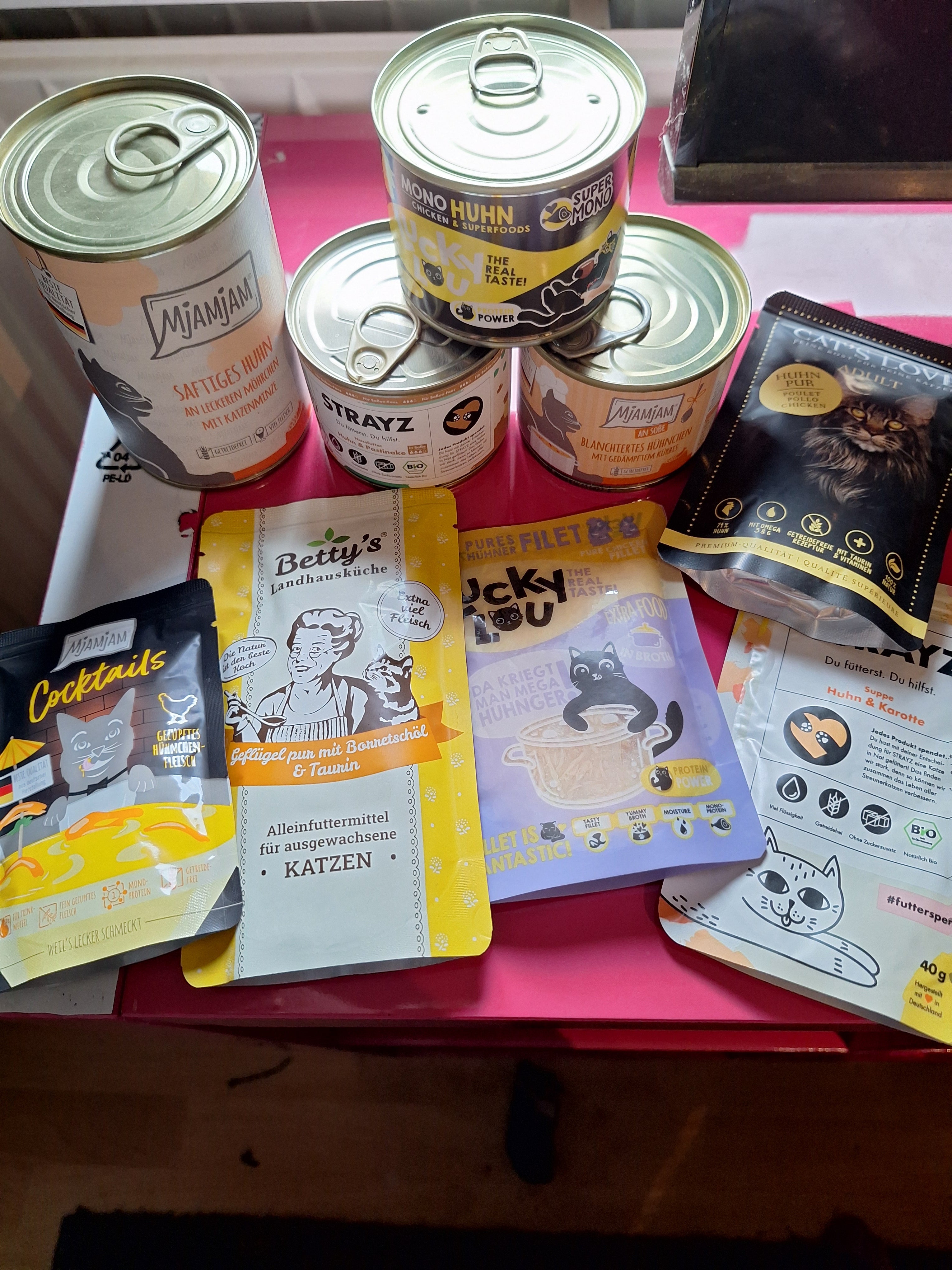 Probierpaket Hühnchentraum Katzenfutter