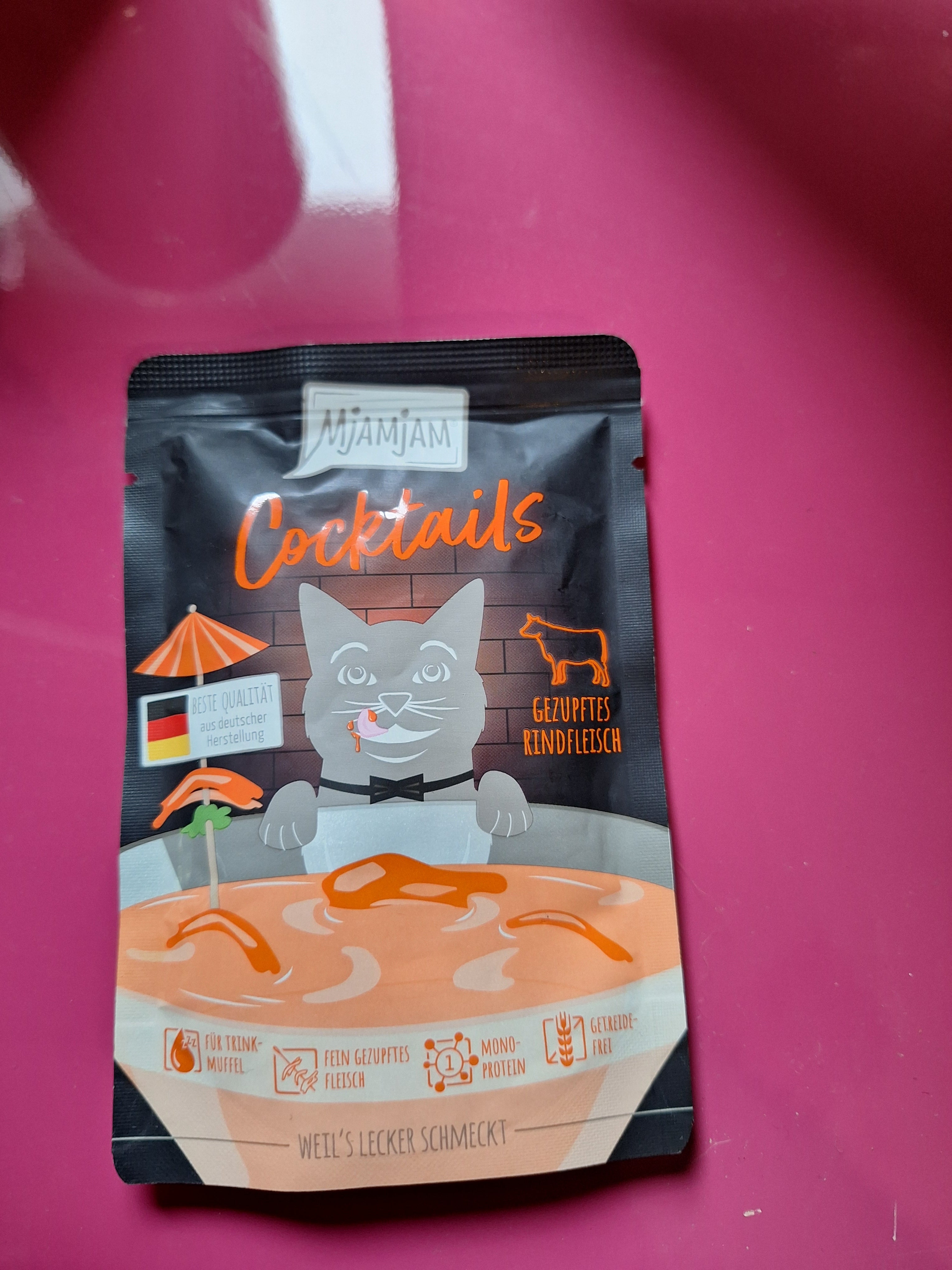 Probierpaket Rindertraum Katzenfutter