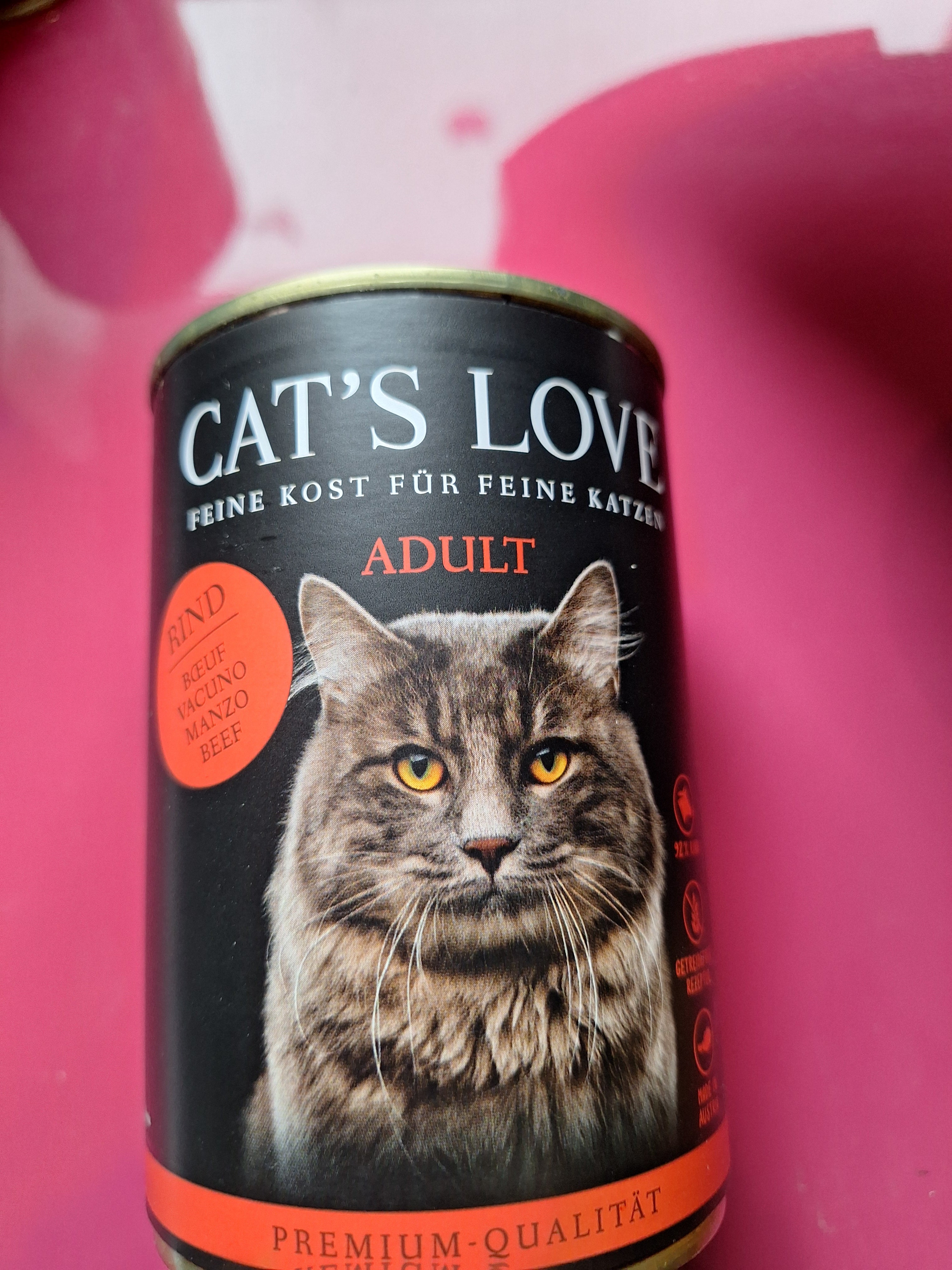 Probierpaket Rindertraum Katzenfutter