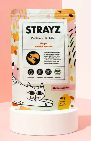 Snack Suppe Huhn & Karotte von Strayz (NUR VORBESTELLUNGEN)